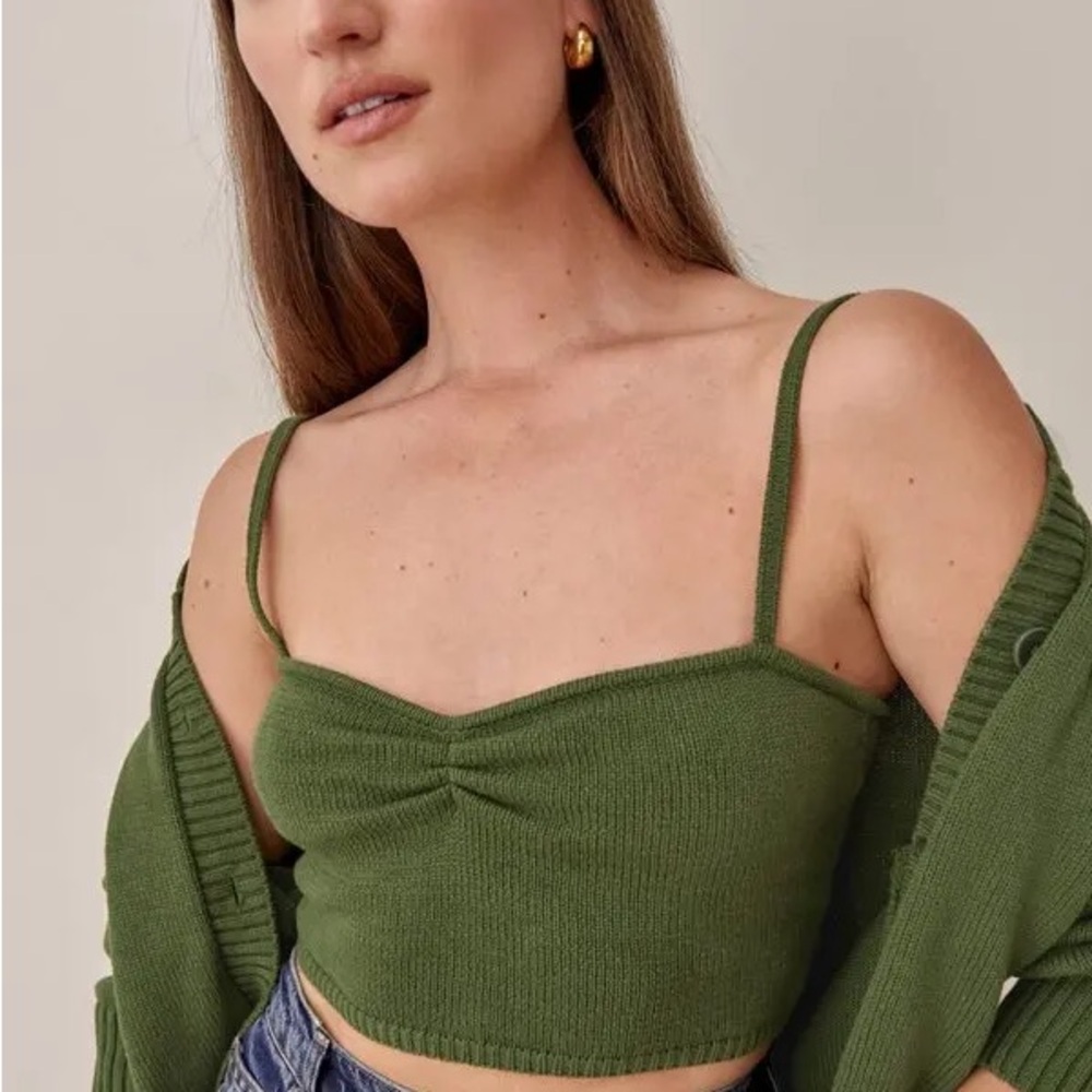 REFORMATION Capello Cotton Tank